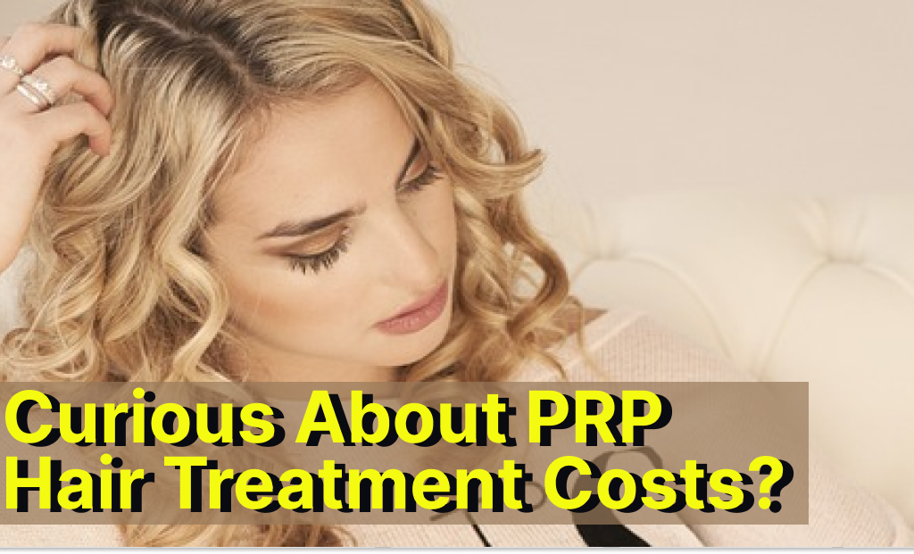 PRP hair treatment cost