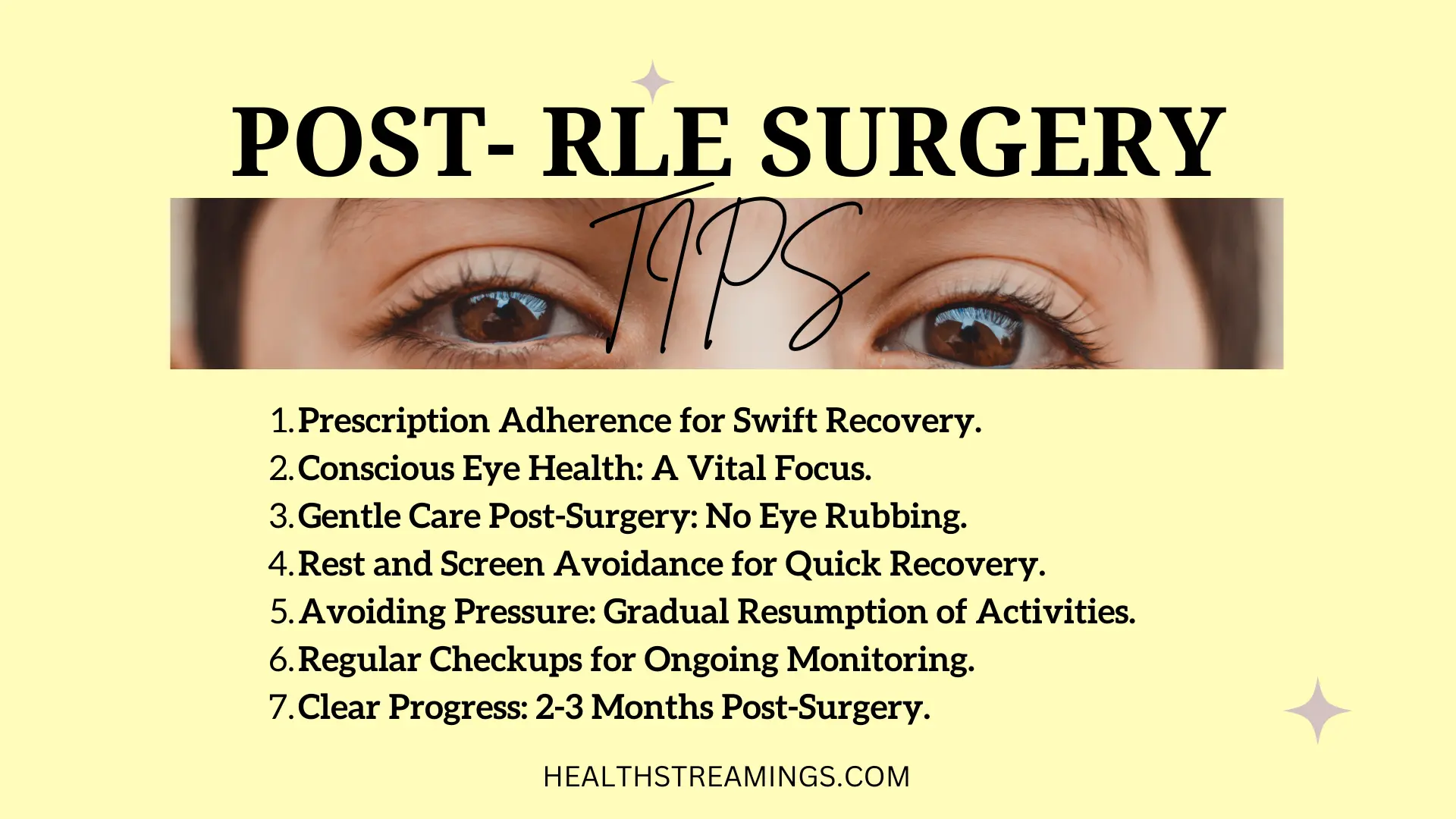 Post-refractive-lens-exchange-surgery-tips